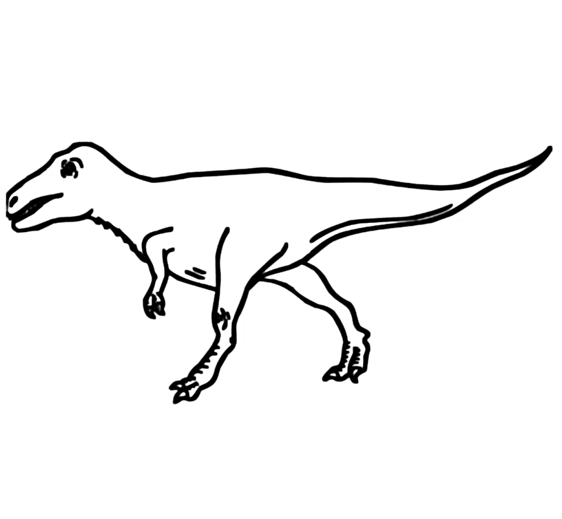 Velociraptor-Dinosaurier aus der Kreidezeit von Velociraptor