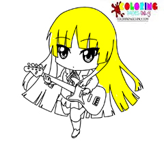 Anime Drawings Coloring Pages