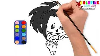 How to draw and paint My Hero Academia