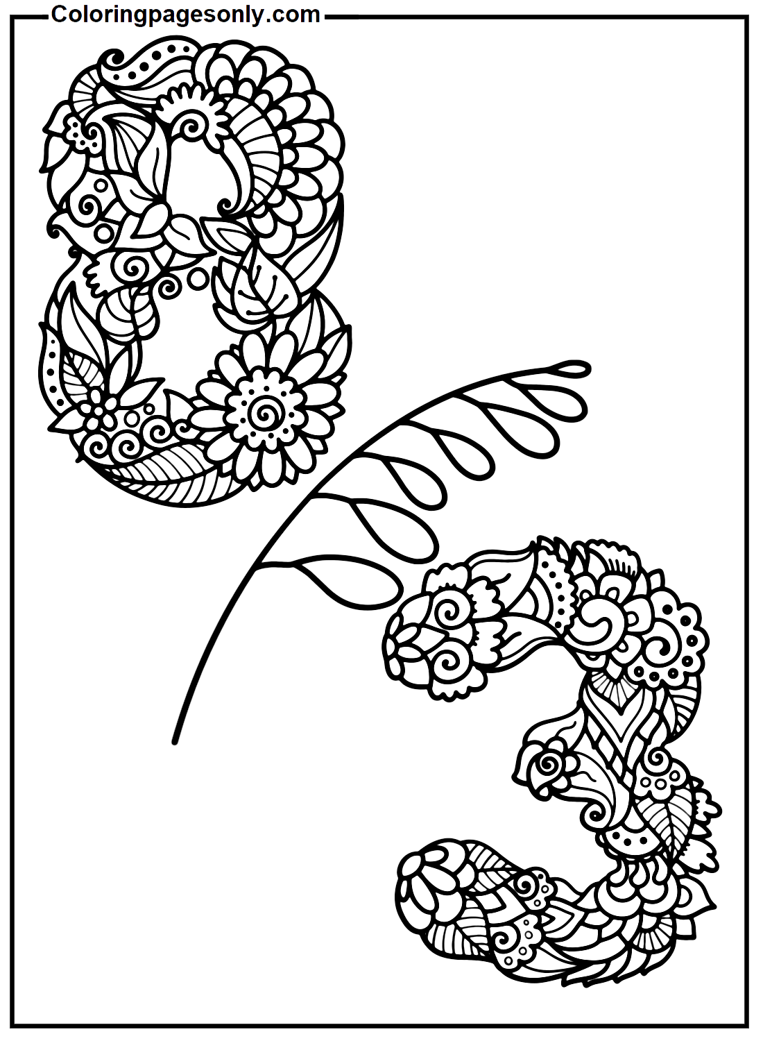 8th March Coloring Pages
