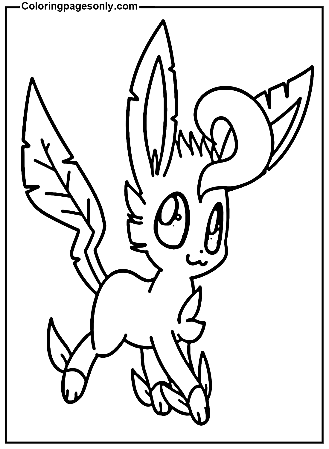 Adorable Leafeon from Leafeon
