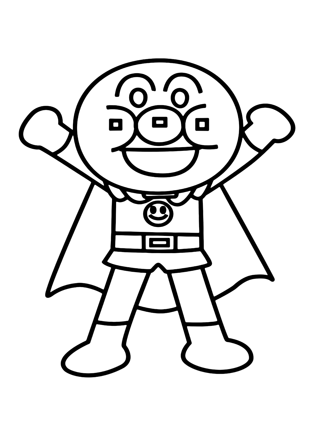 Anpanman for Kids Coloring Pages