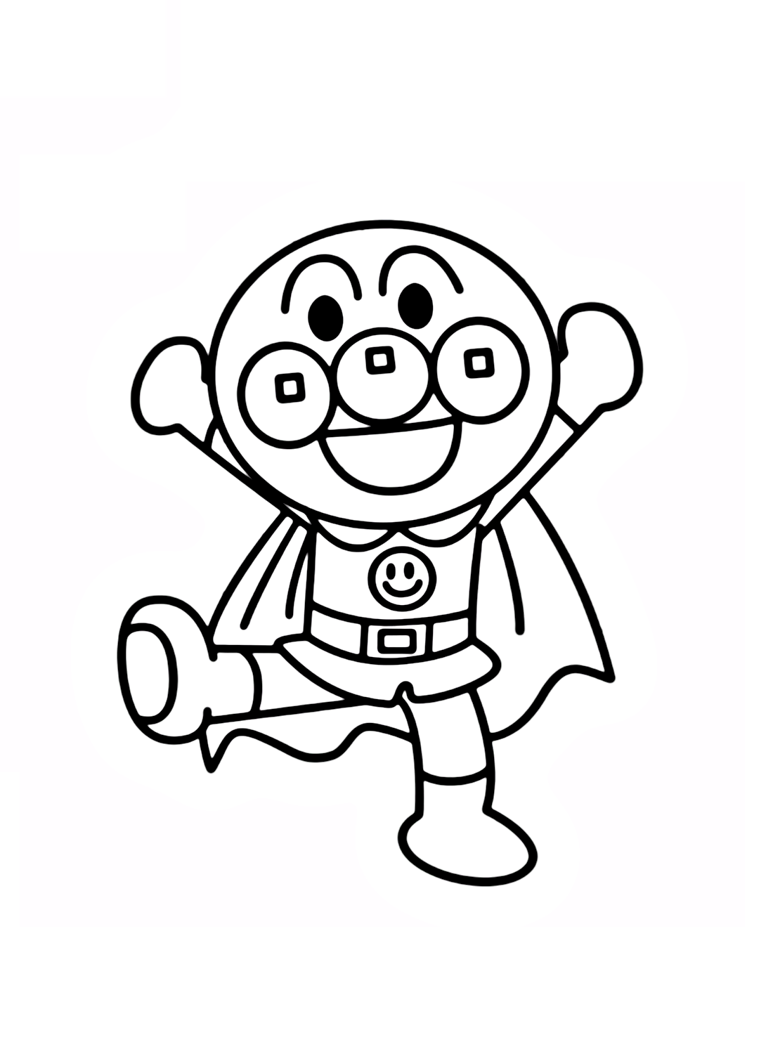 Pictures Anpanman Coloring Pages