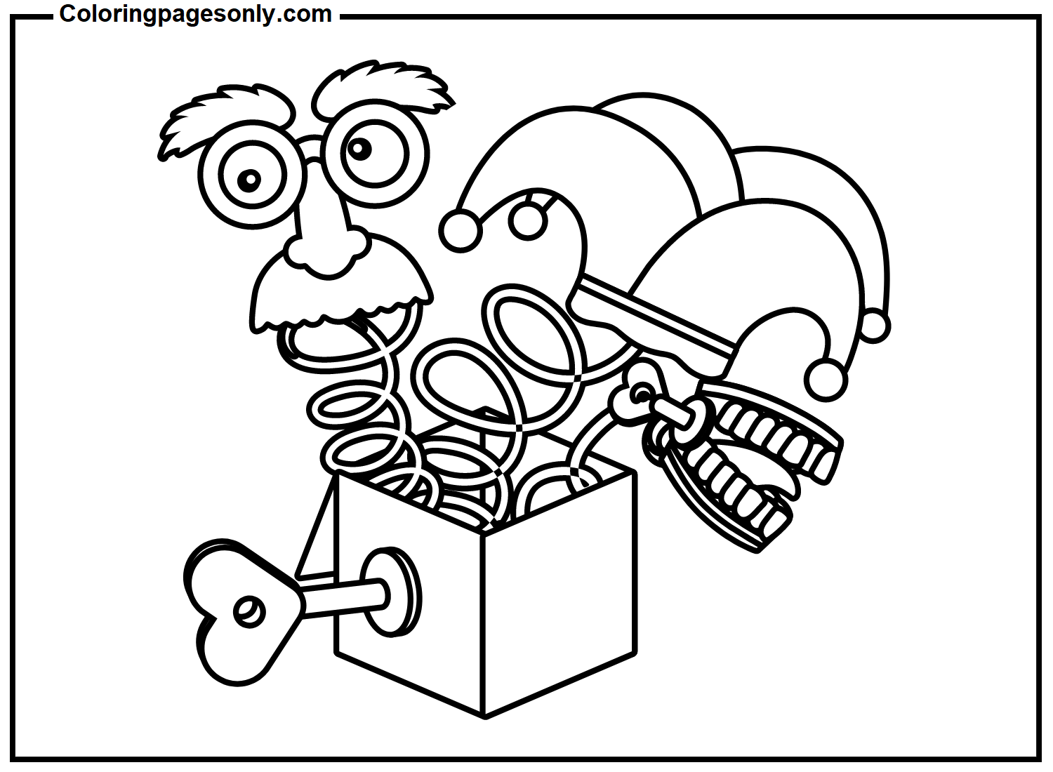 April Fools' Day For Kids Coloring Pages