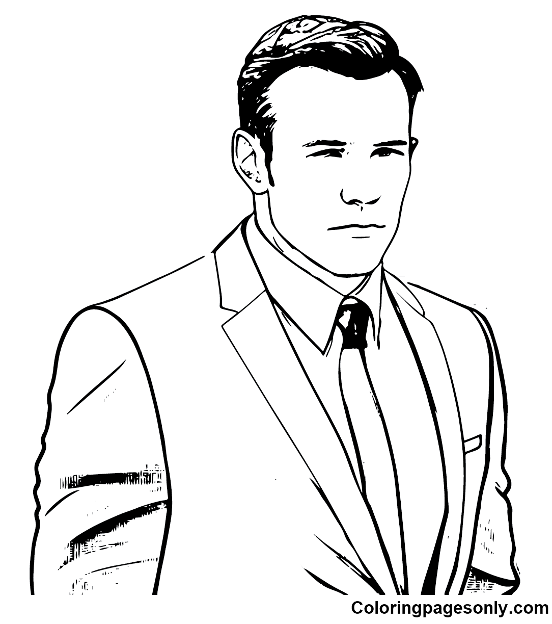 Ben Affleck Images to Print Coloring Pages