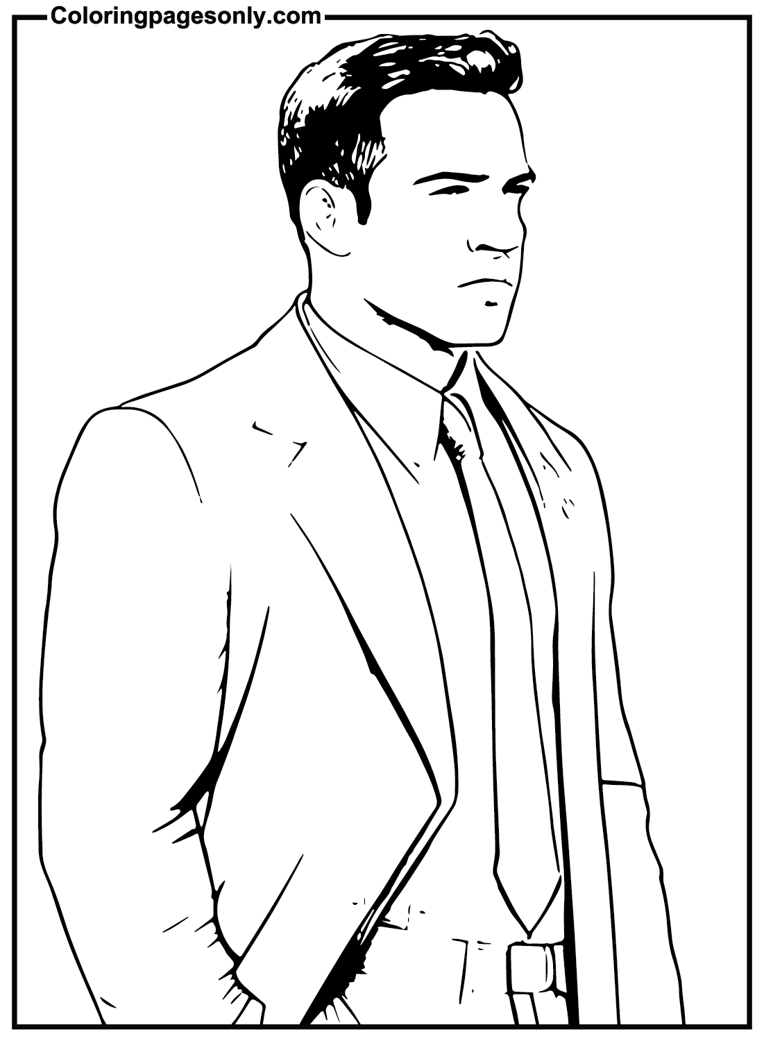 Ben Affleck Pictures Coloring Pages