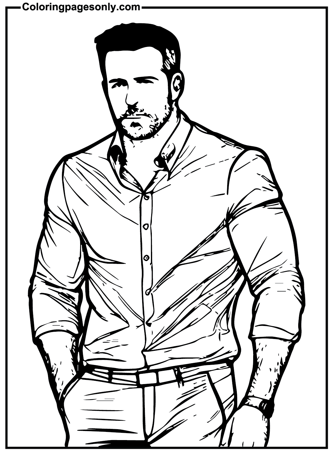 Free Ben Affleck Pictures Coloring Pages