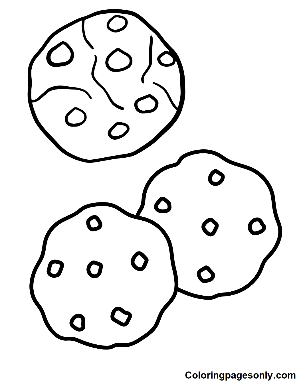 Cookie for Kids Coloring Pages