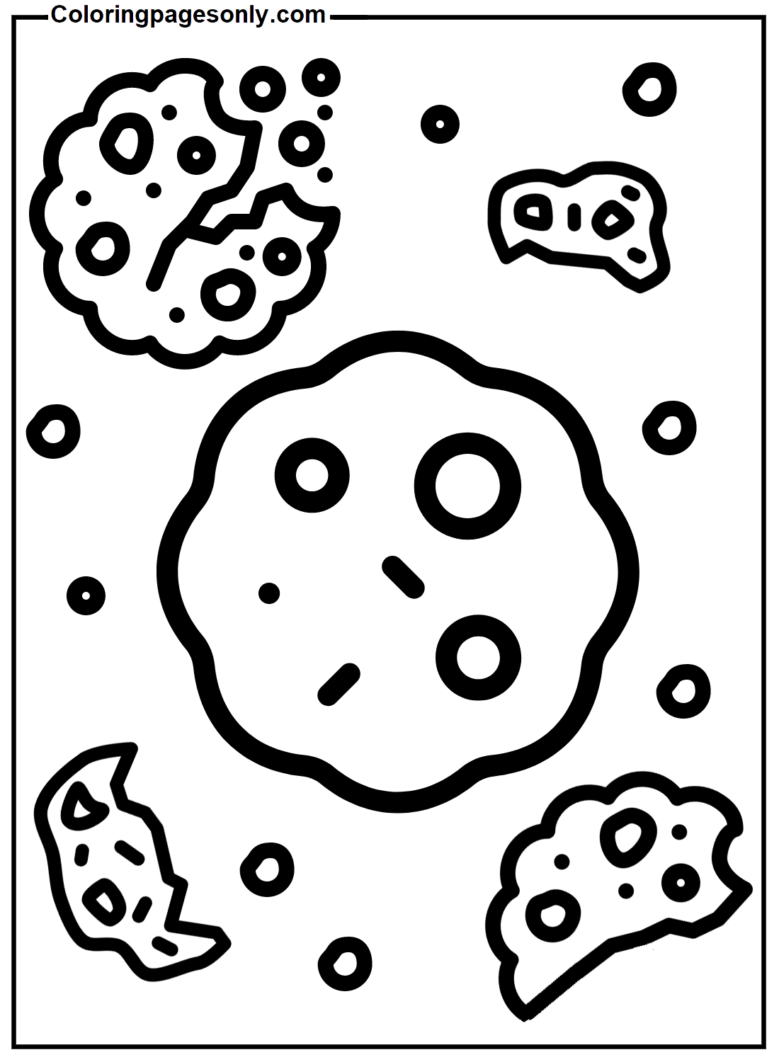 Cookies Picture Coloring Pages