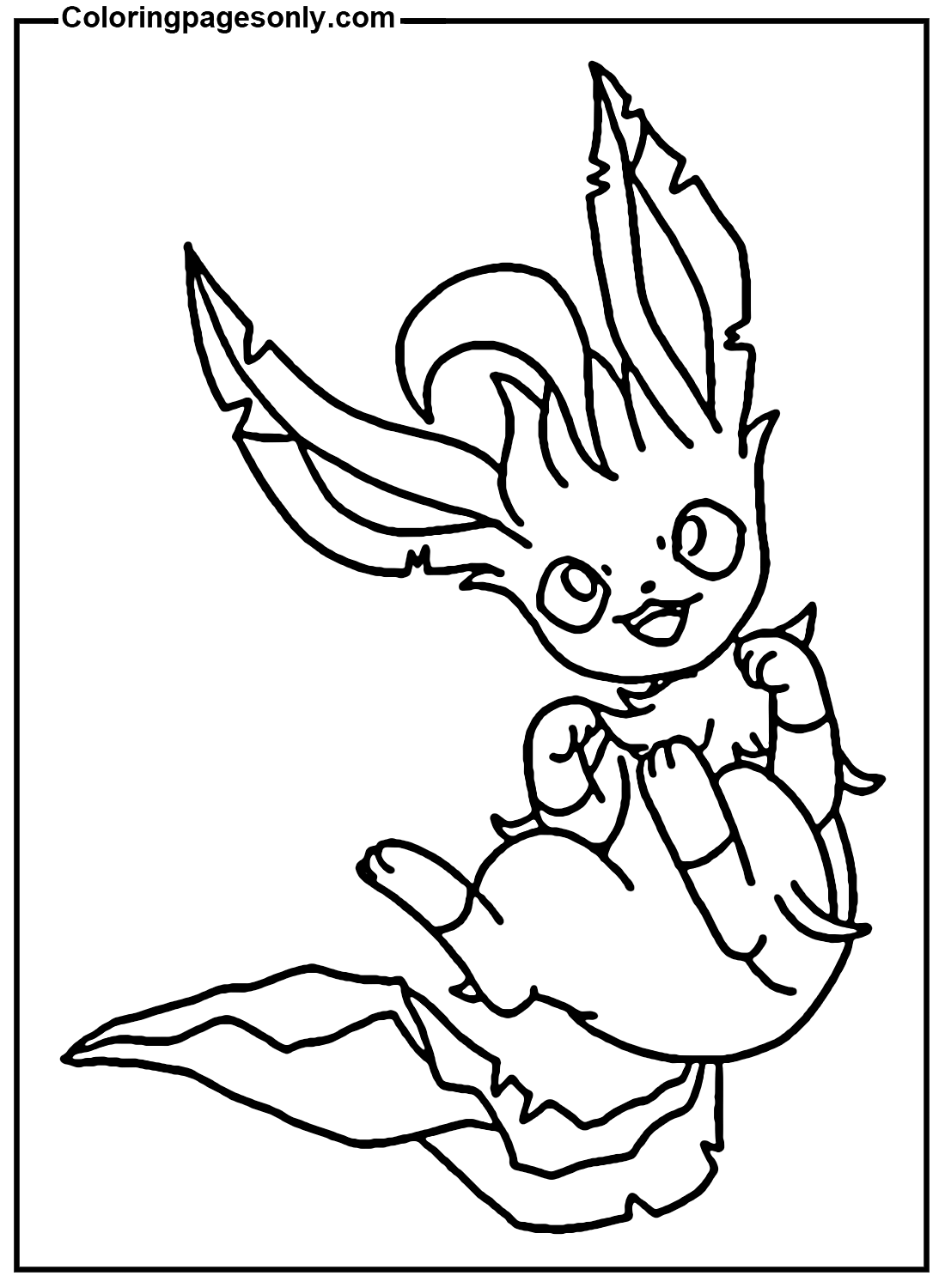 Cute Leafeon from Leafeon