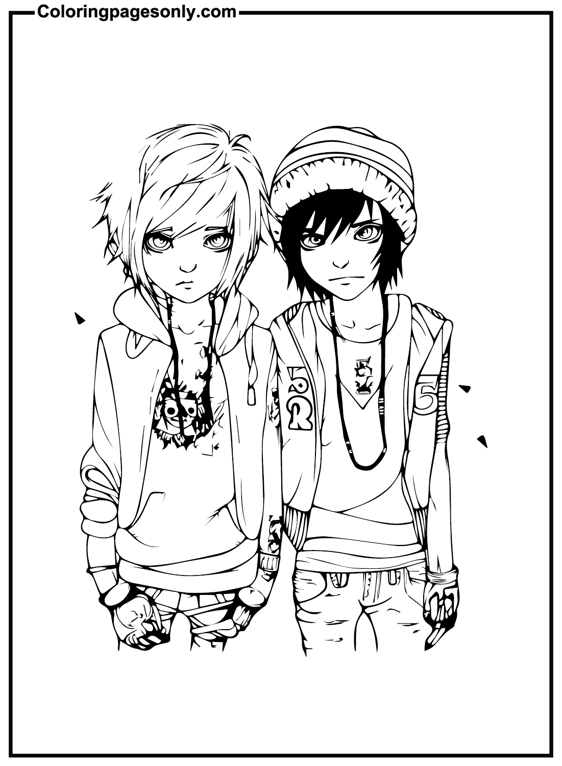 Imagenes De Emo Para Colorear Infoupdate