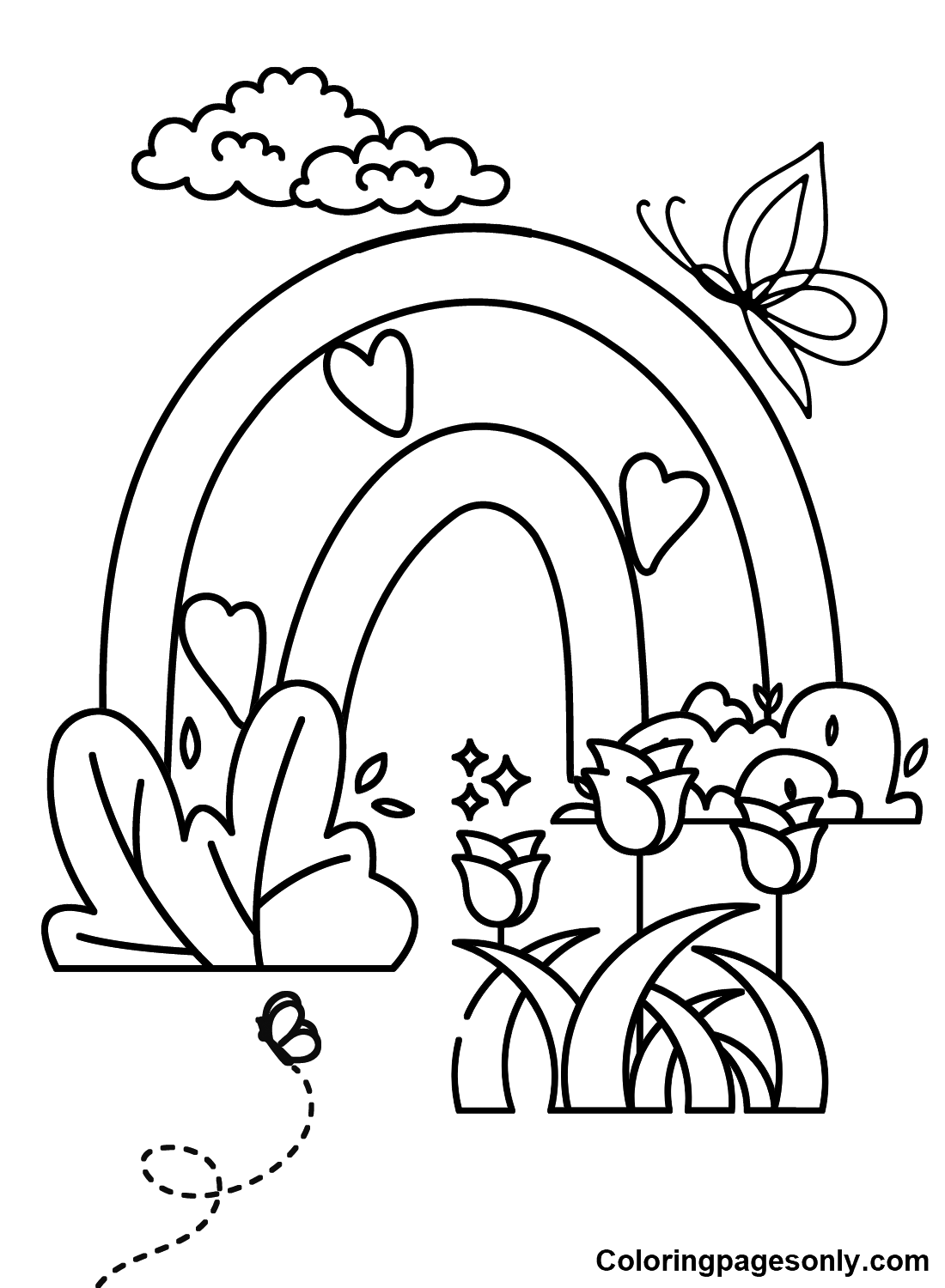First Day of Spring Images Coloring Pages