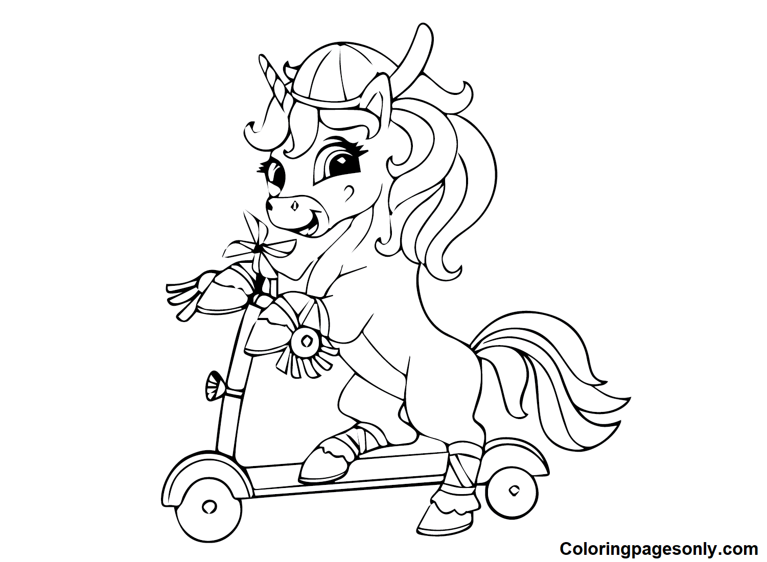 Floof Rainbow Rangers Coloring Page