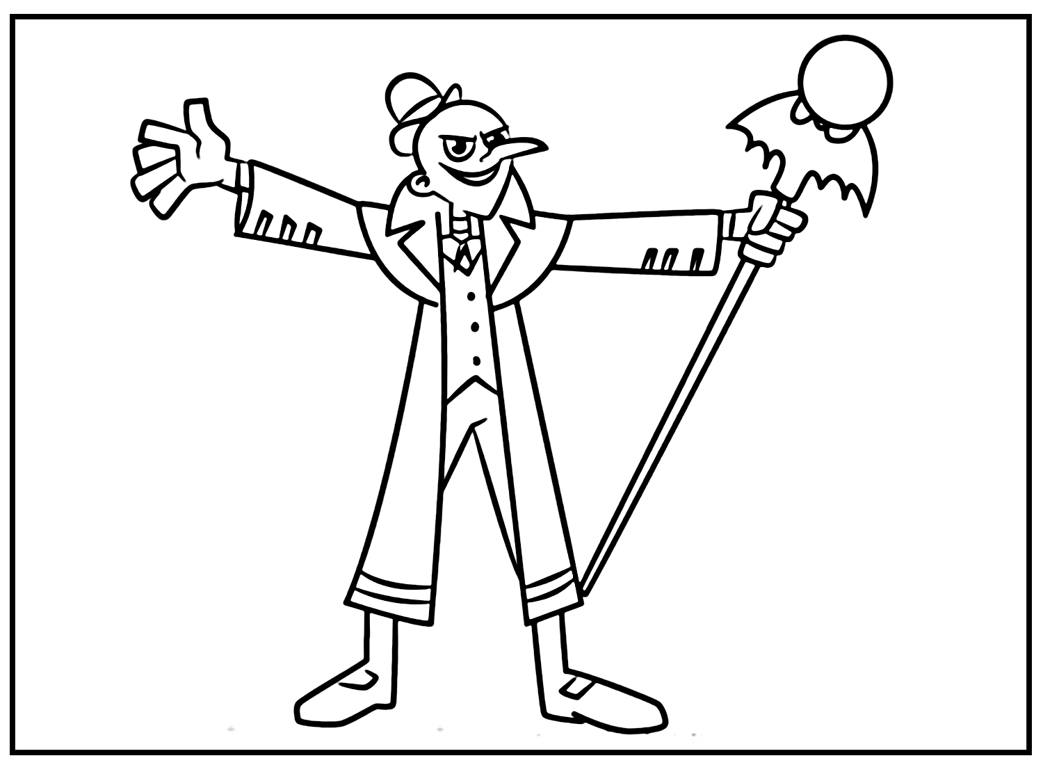 Freakshow Coloring Pages