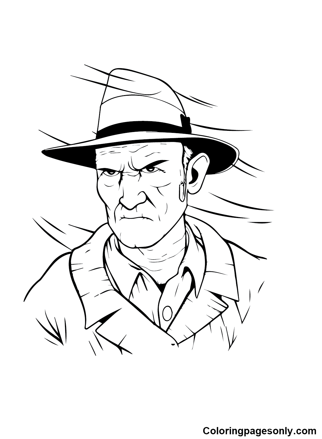 Freddy Krueger to Print Coloring Pages
