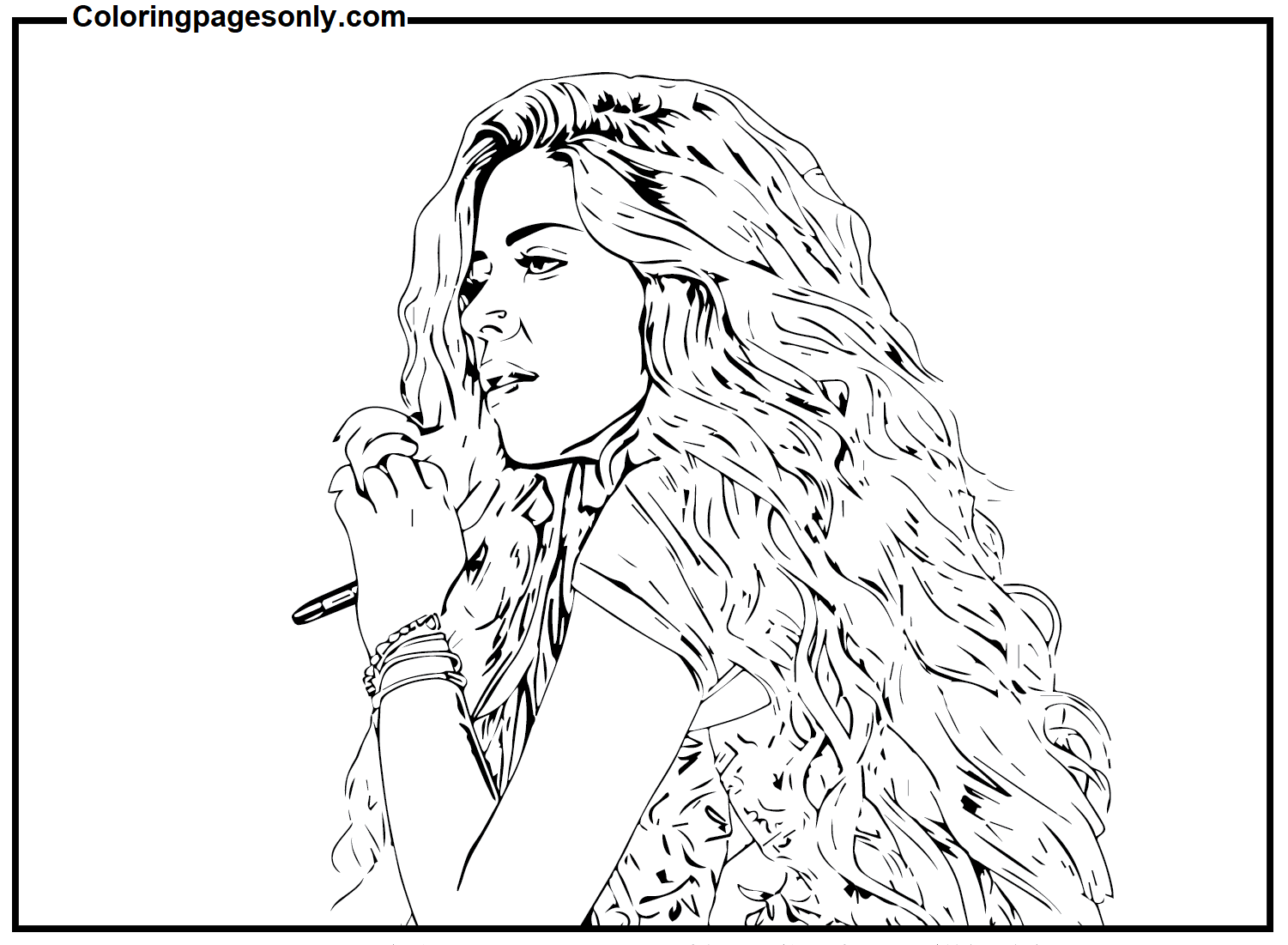 20 Shakira Coloring Pages Free Printable PDF Online Coloring 20 Shakira Coloring Pages Free Printable PDF Online Coloring