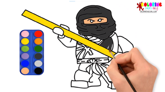 كيفية رسم Ninjago