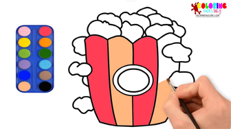 How to create Popcorn drawing