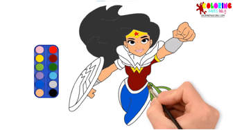 Hoe Wonder Woman te tekenen