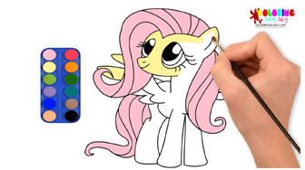How to draw Fluttershy