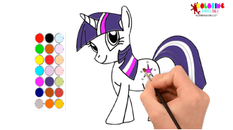 How to draw Twilight Sparkle