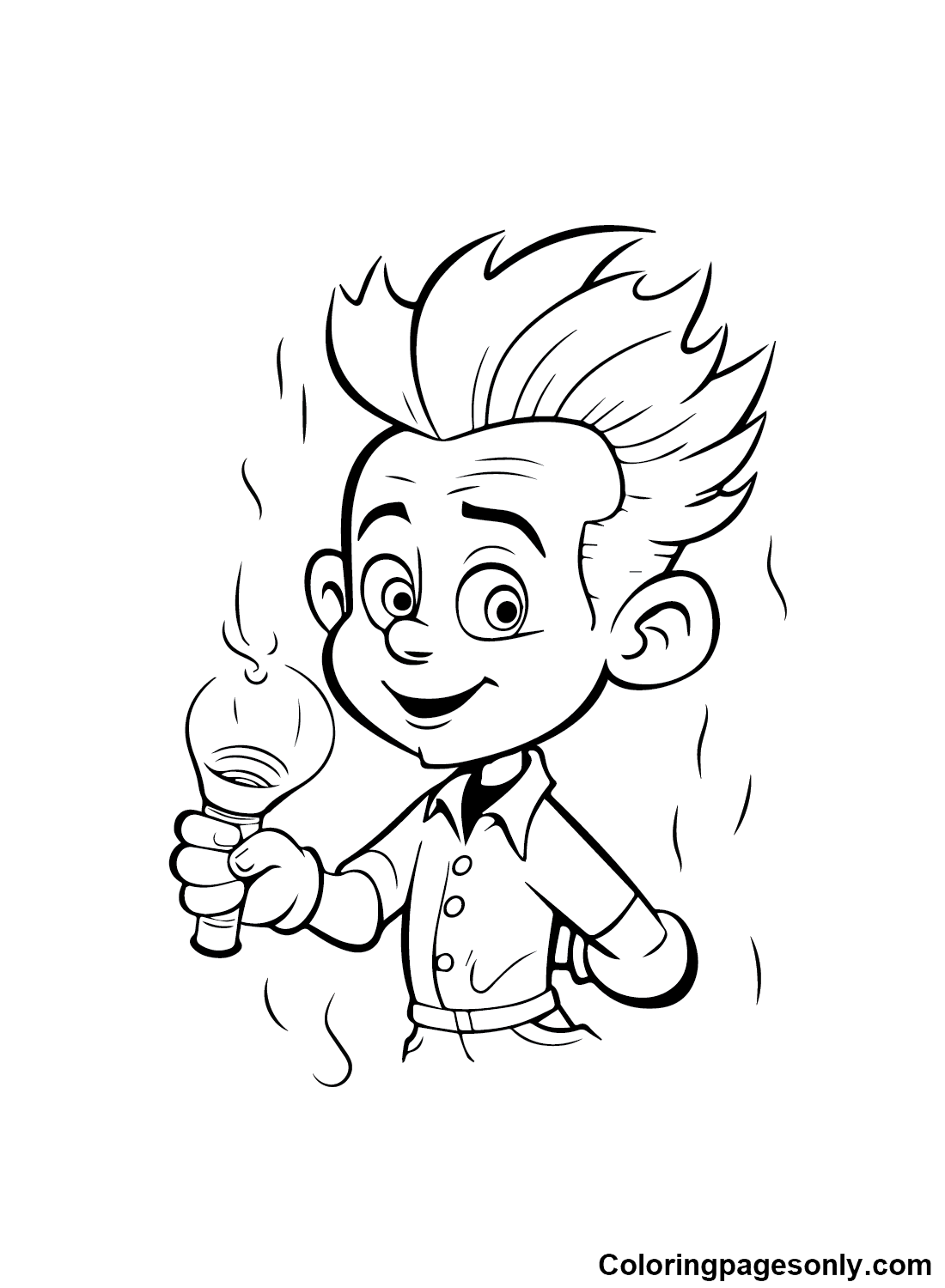 Jimmy Neutron Images to Print Coloring Page - Free Printable Coloring Pages