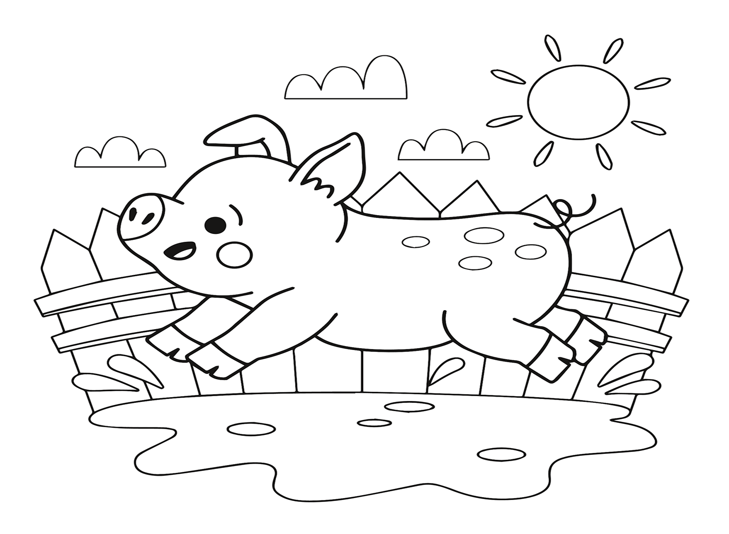 Kawaii Animal Images Coloring Pages
