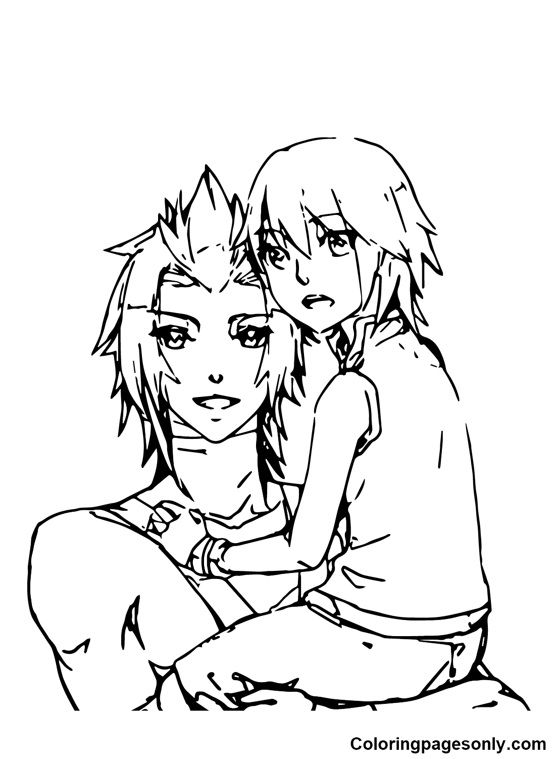 Kingdom Hearts Free Coloring Pages