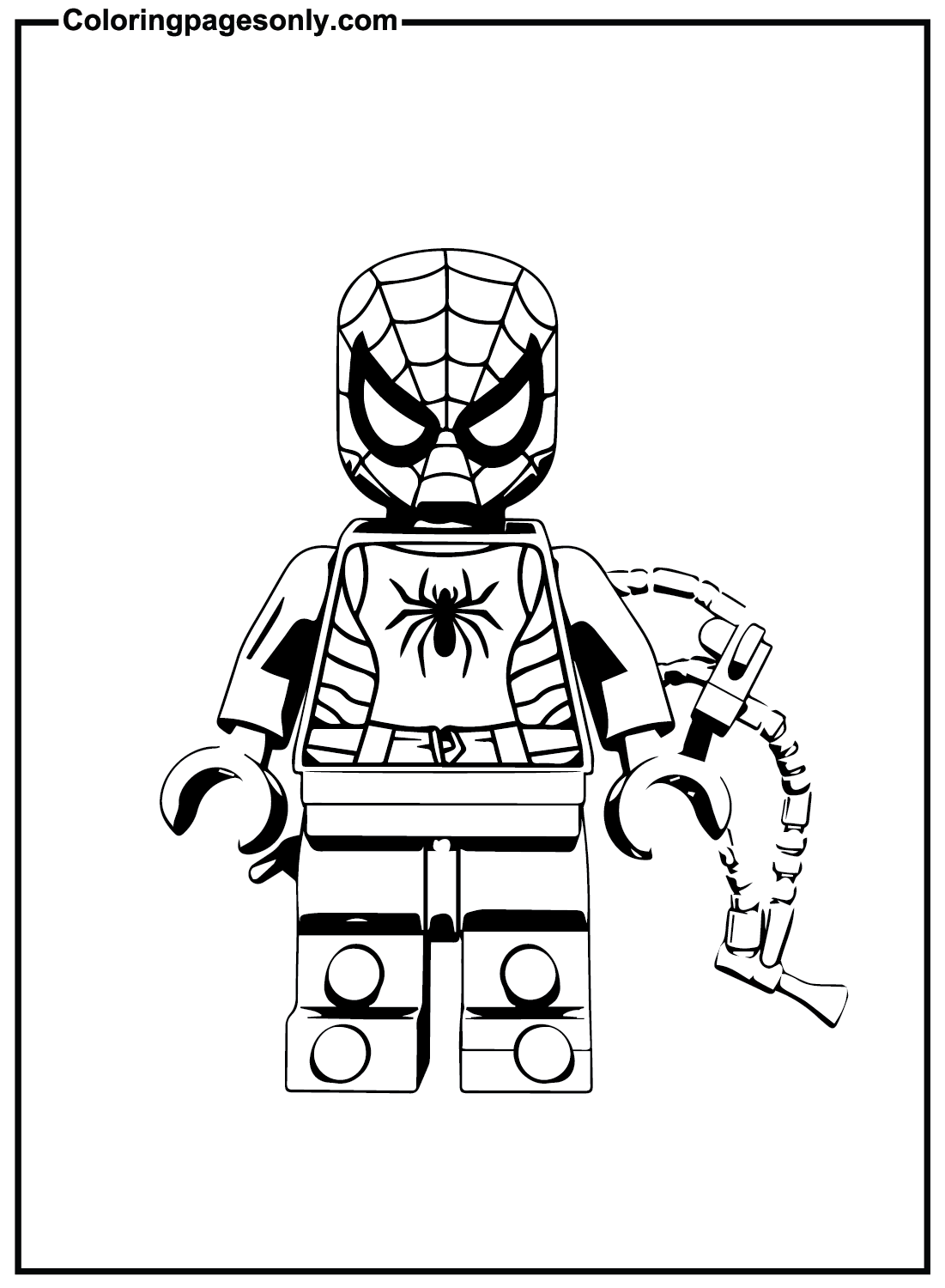 Лего Марвел Человек-Паук из Лего Человек-Паук