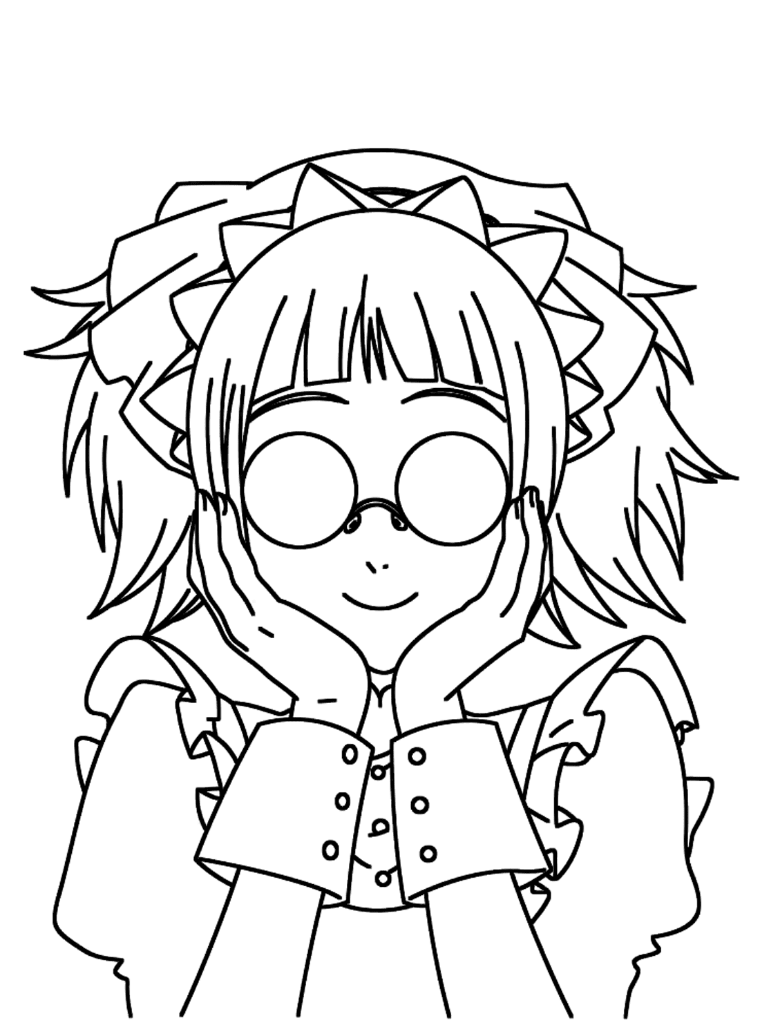 Mey Rin from Black Butler Coloring Pages
