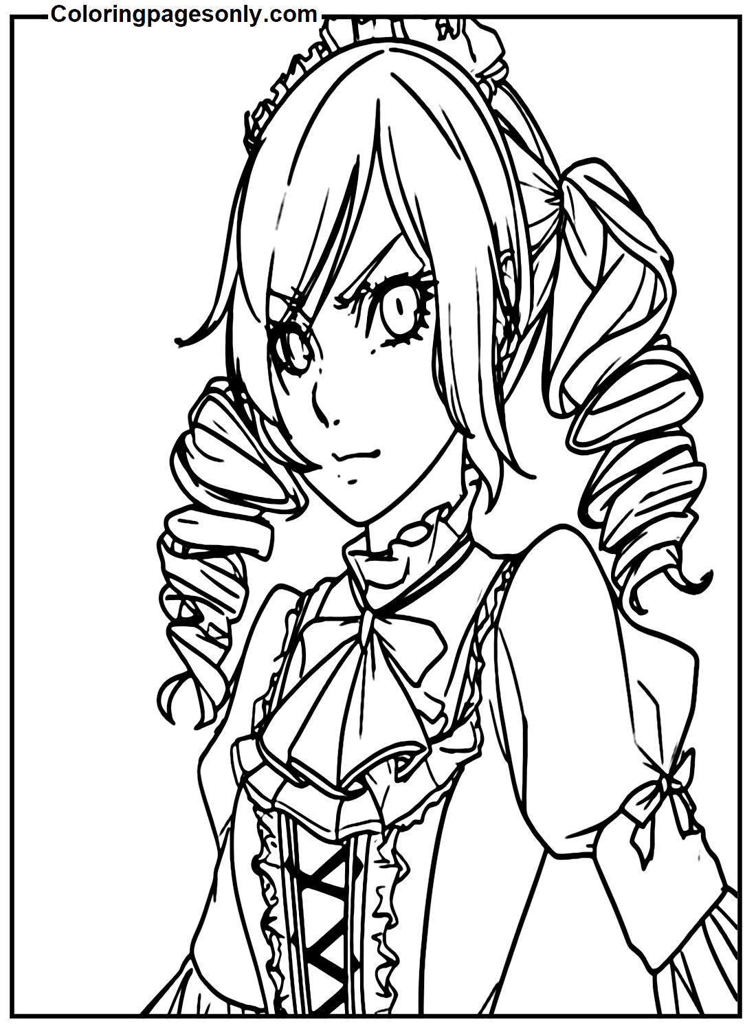 Mey Rin Coloring Pages