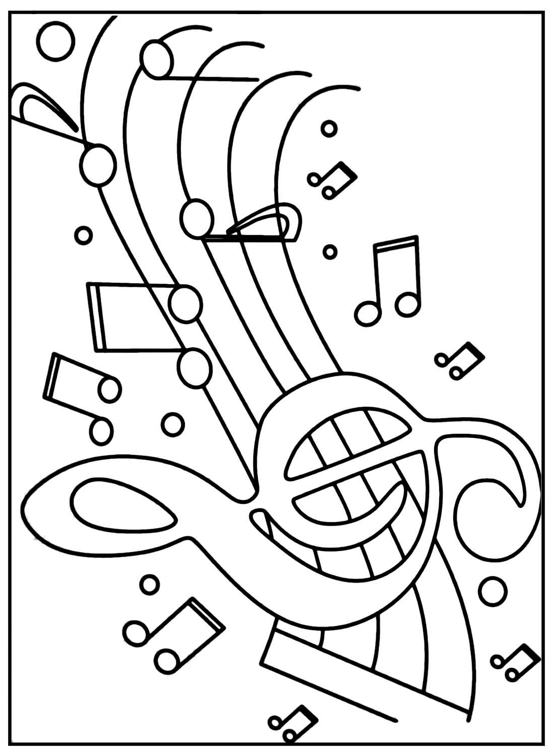 مخطط ملاحظات الموسيقى من ملاحظات الموسيقى