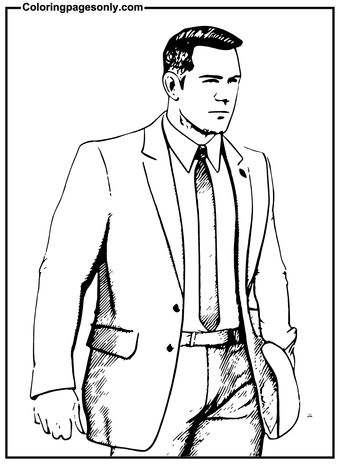 Pictures Ben Affleck Coloring Pages