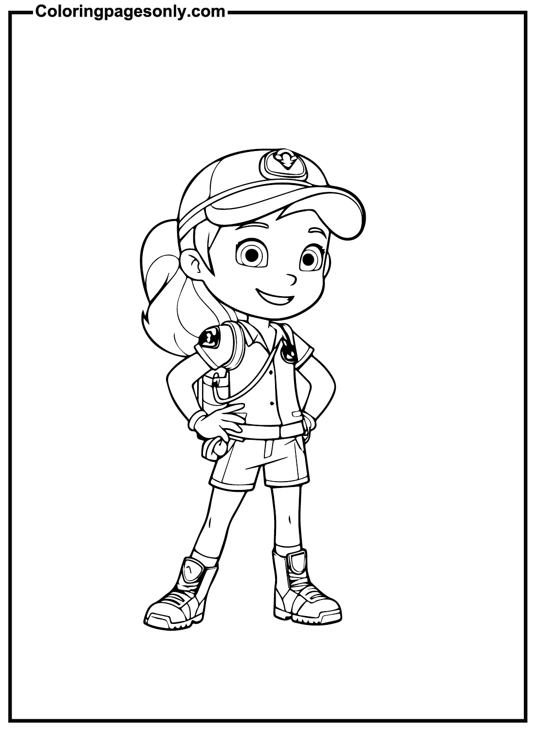 Print Rainbow Rangers Coloring Pages