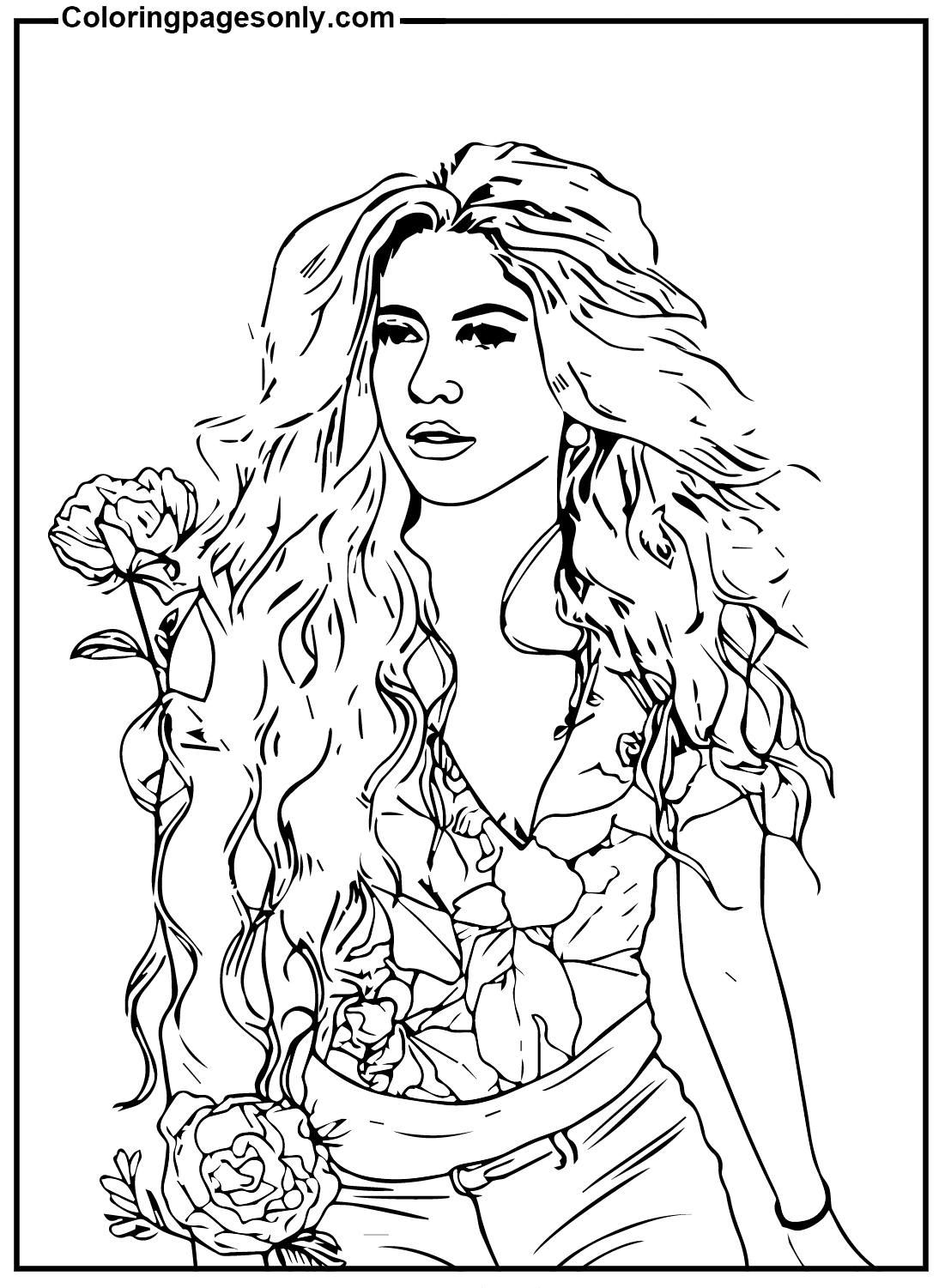 Print Shakira van Shakira