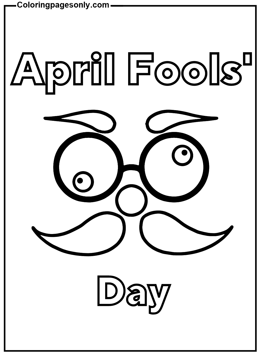 Printable April Fools’ Day from April Fool's Day