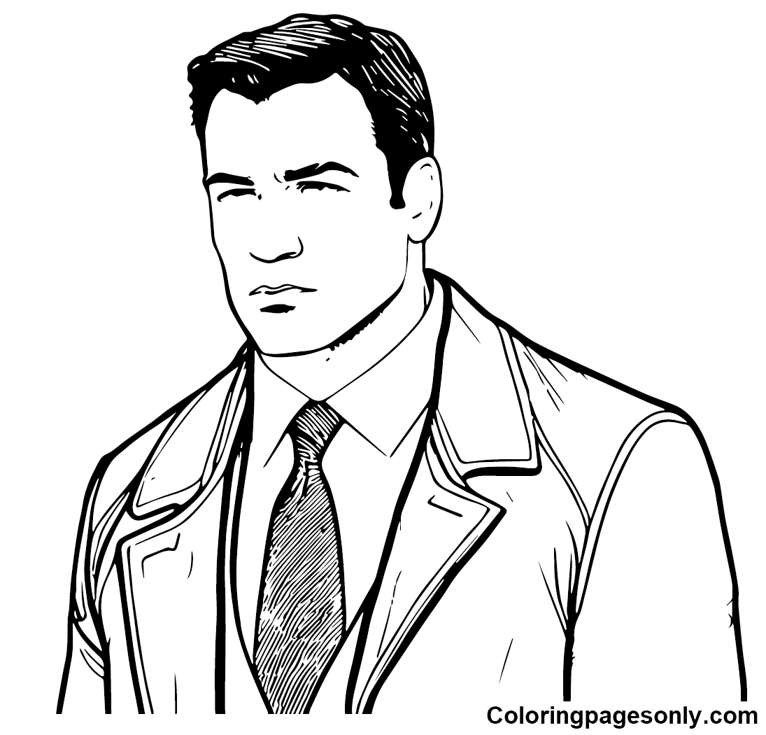 Printable Ben Affleck Images Coloring Pages