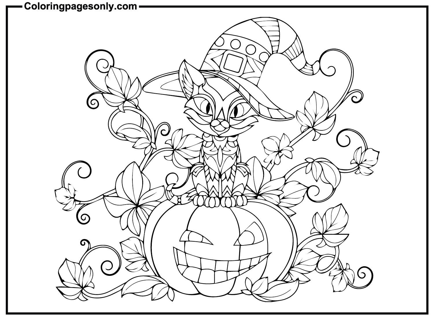 Printable Hocus Pocus Coloring Pages