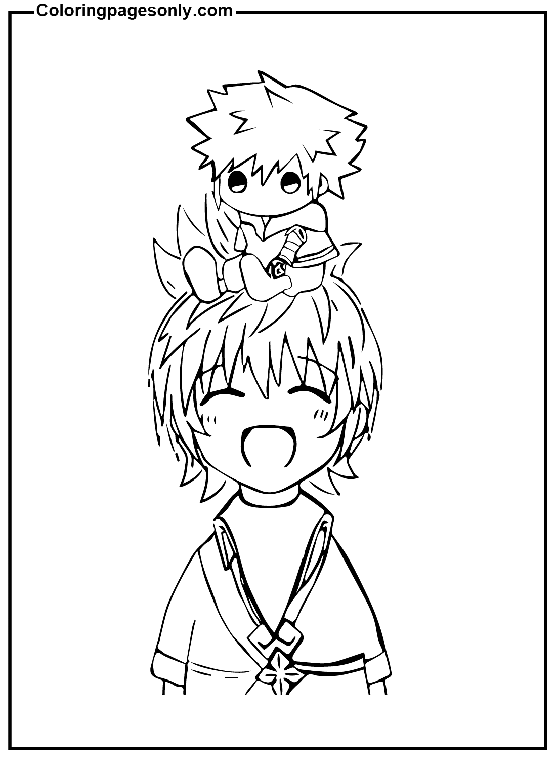 Printable Kingdom Hearts Coloring Pages