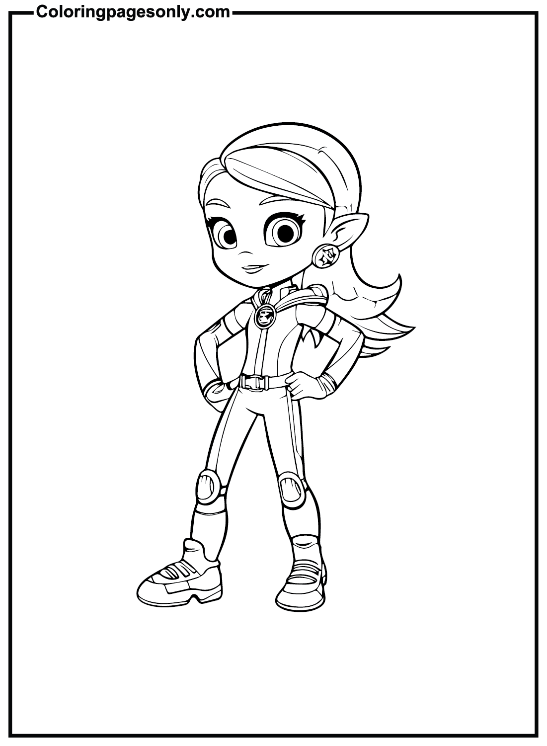 Rainbow Rangers Images To Print Coloring Pages