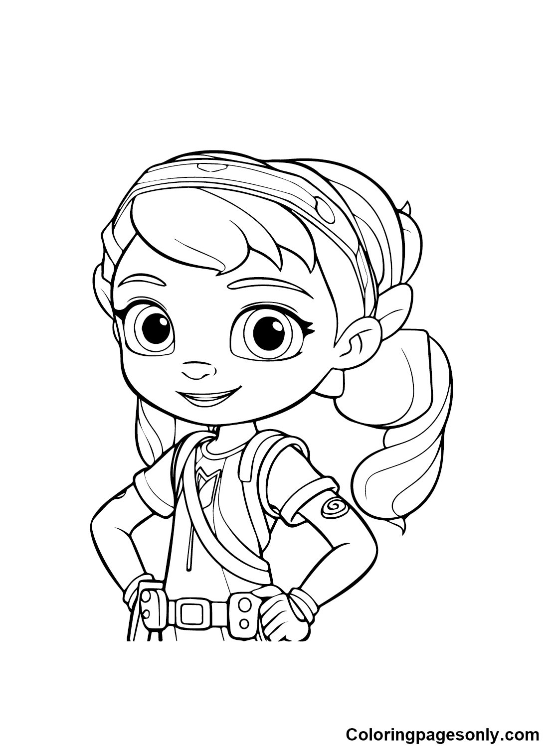 Rainbow Rangers for Children Coloring Pages