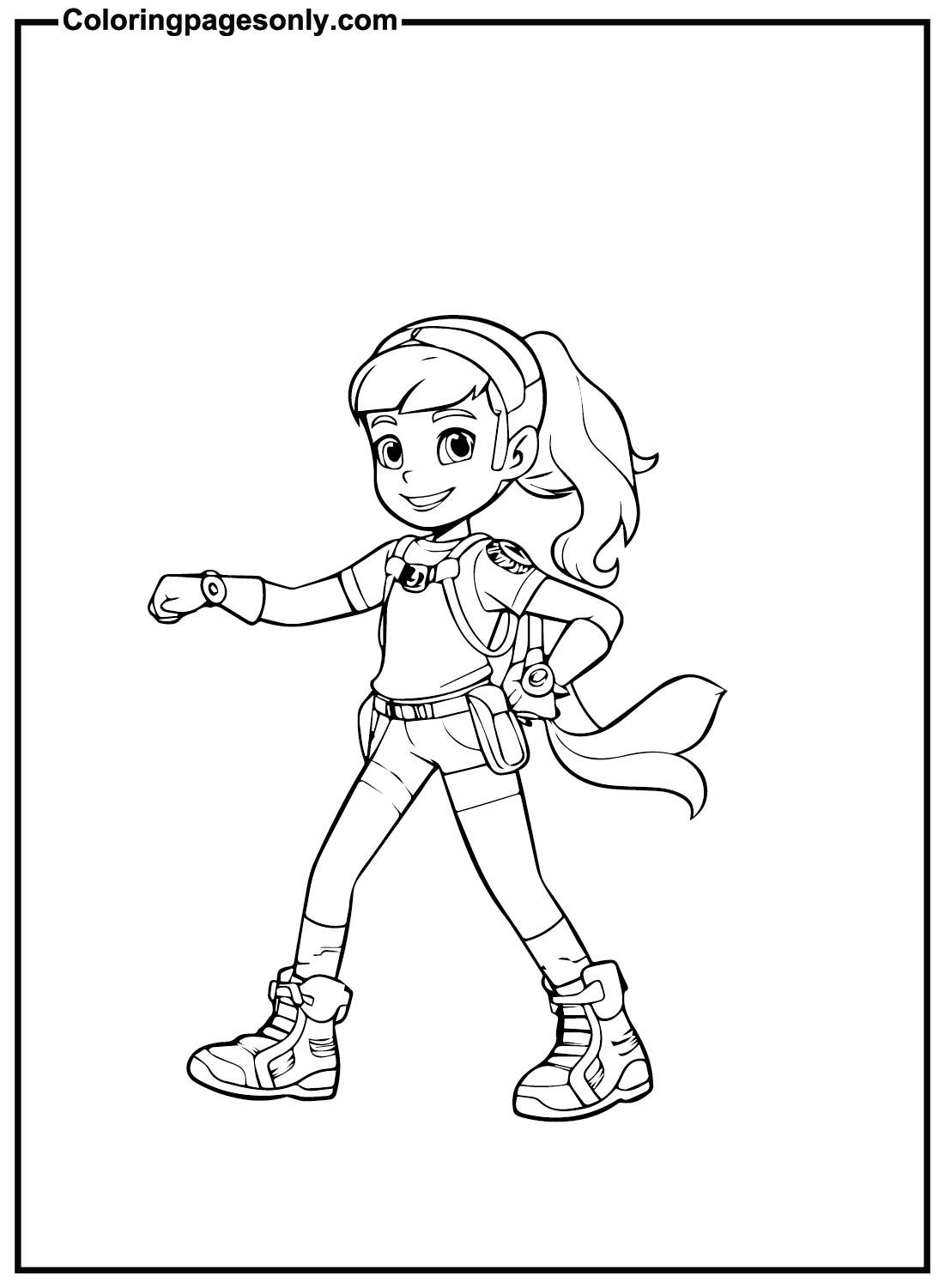 Rainbow Rangers To Print Coloring Pages