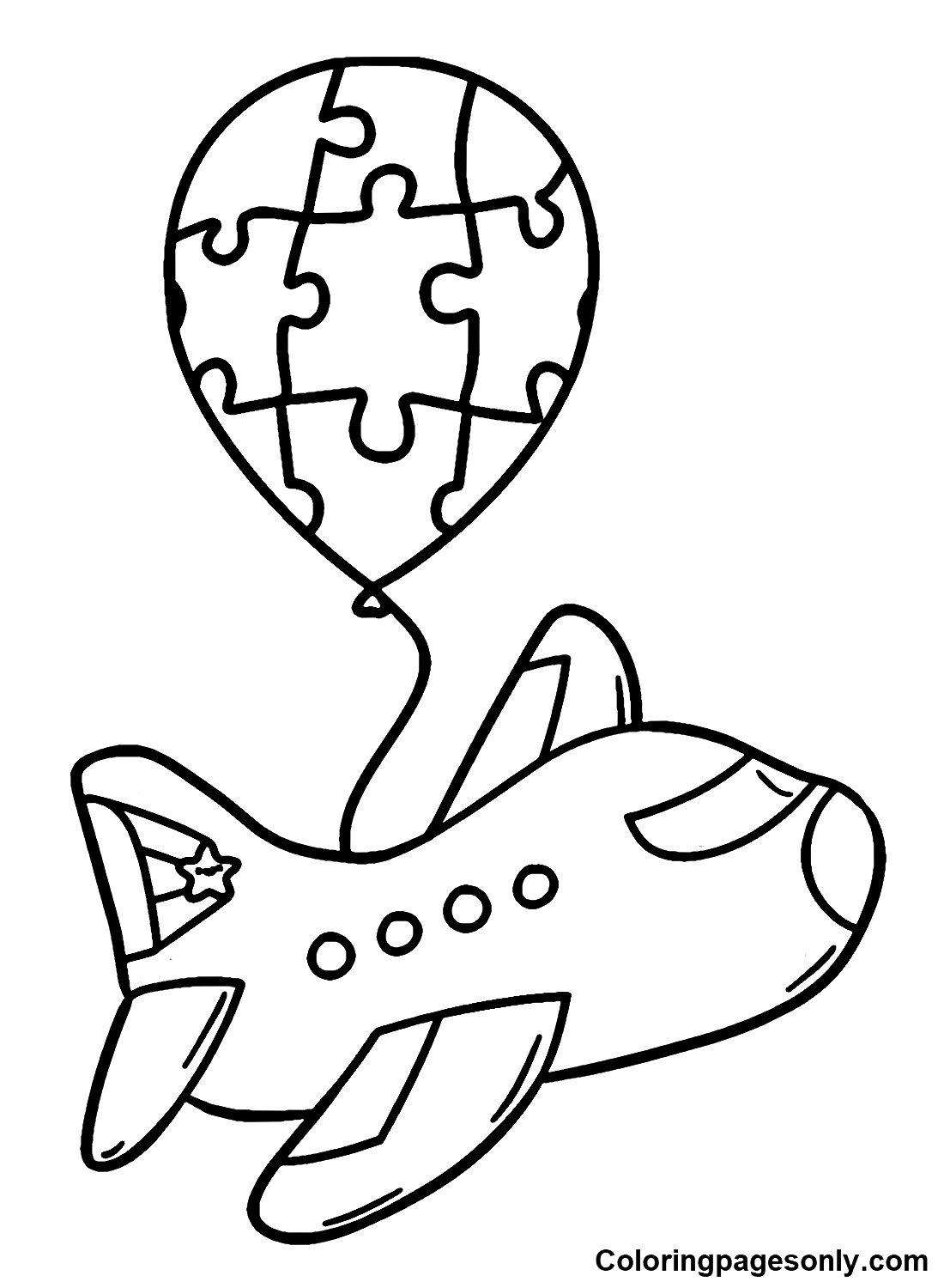 Spreading Autism Awareness Coloring Pages