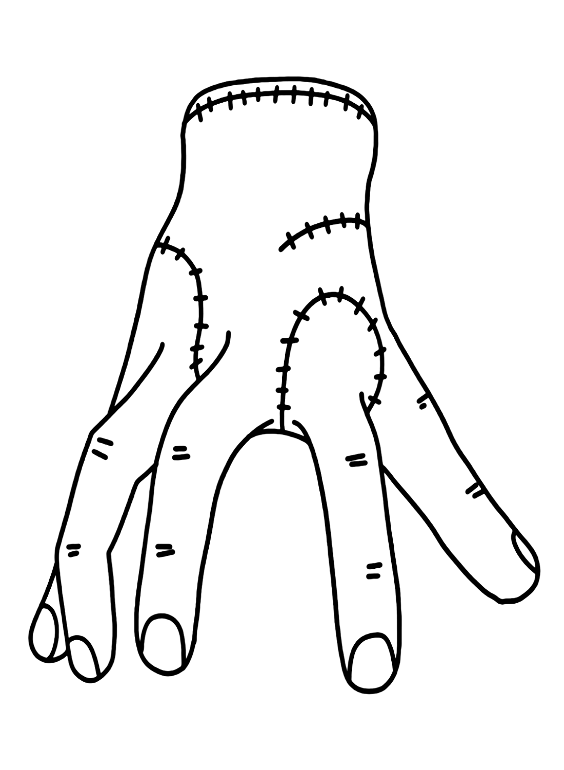 Chibi Wednesday Addams Coloring Pages Wednesday Coloring Pages 