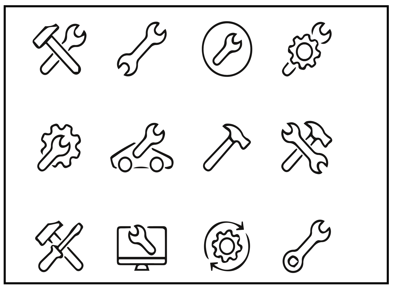 Wrench Sheet Coloring Pages