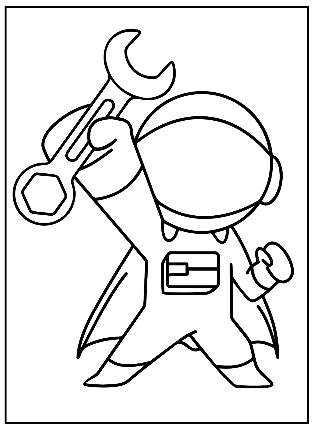 Images Wrench Coloring Pages