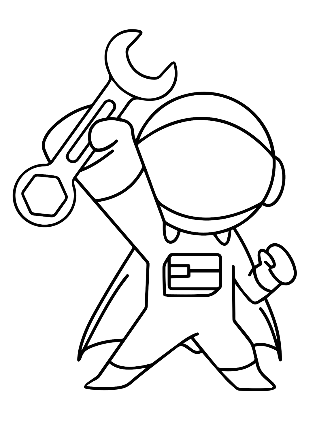 Images Wrench Coloring Page