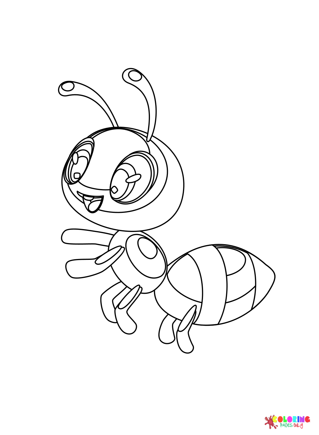 Ant Images Coloring Page