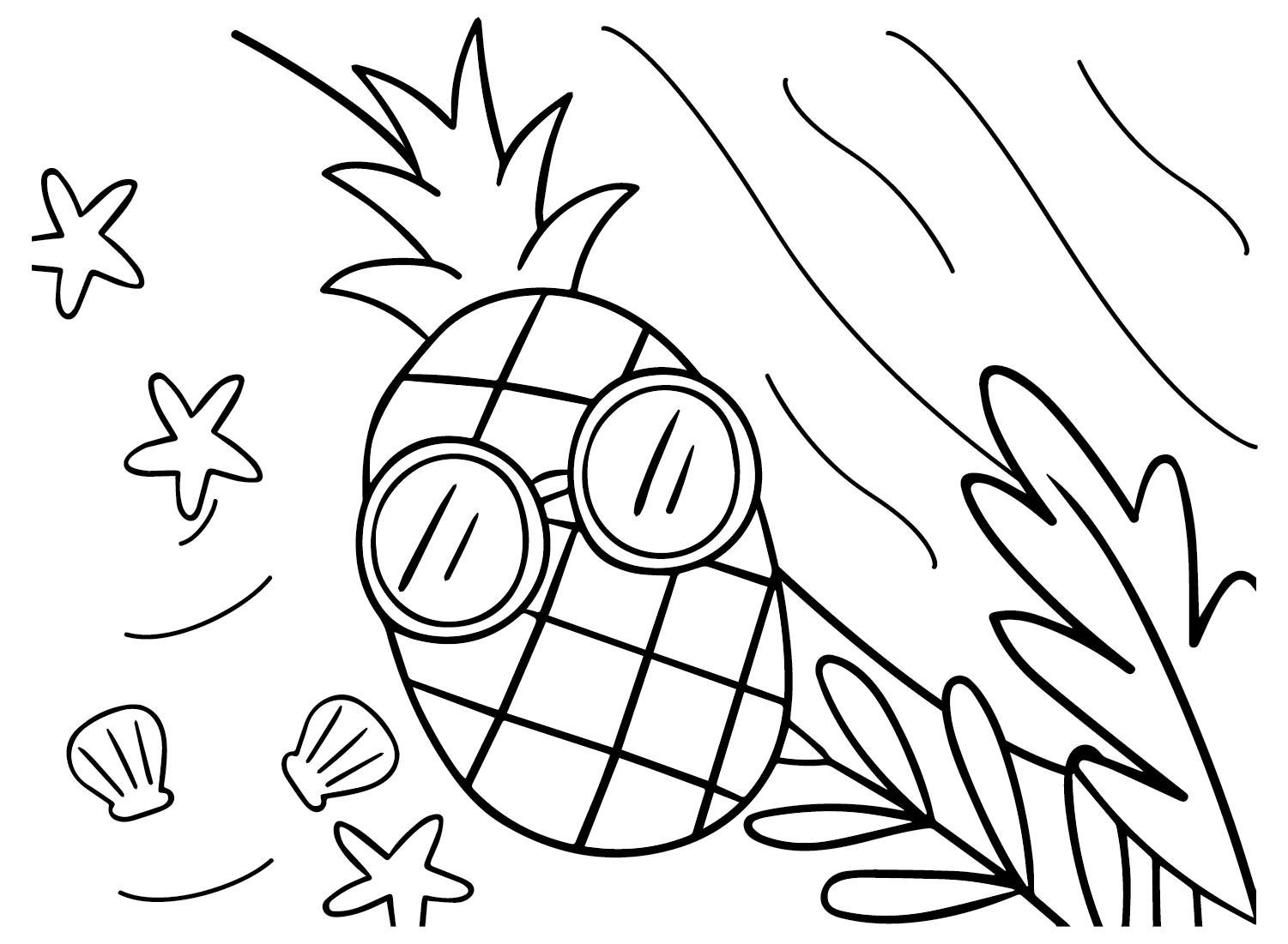 Strandananas von Pineapples