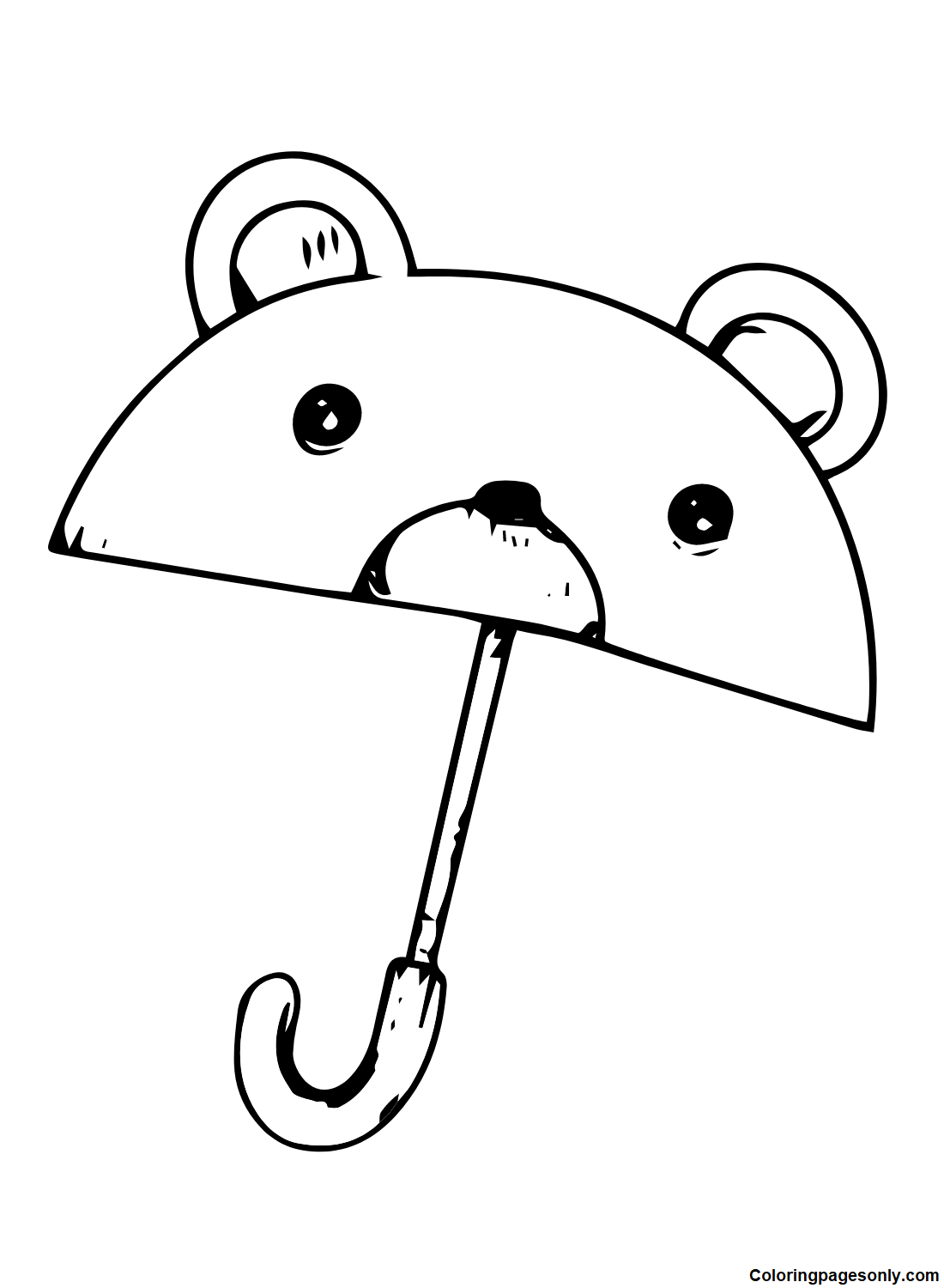 Paraguas de oso de Umbrella
